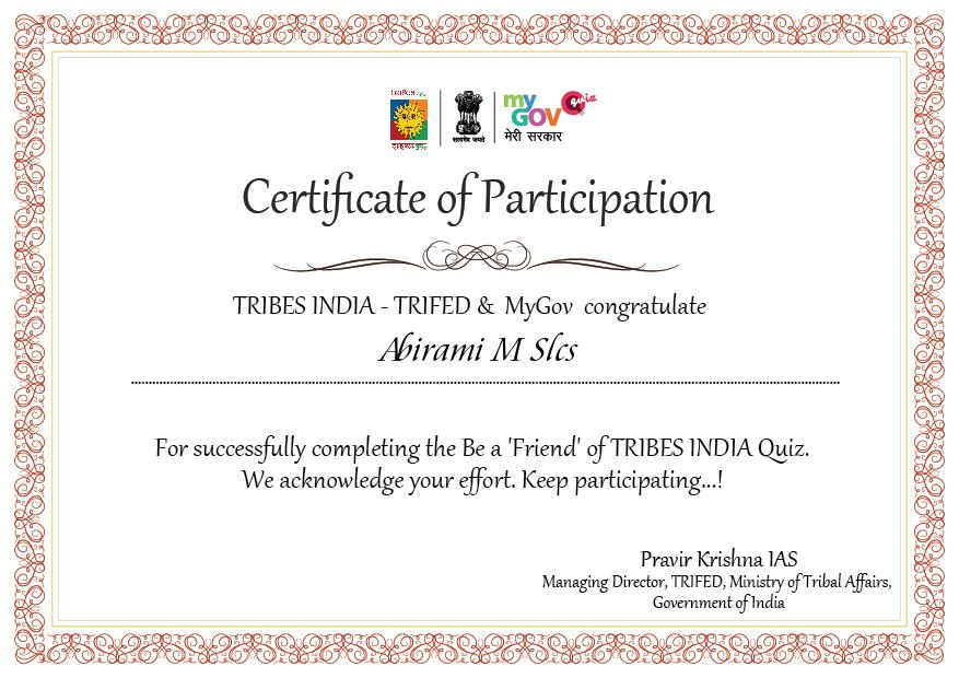 Quiz on Friend of Tribes India