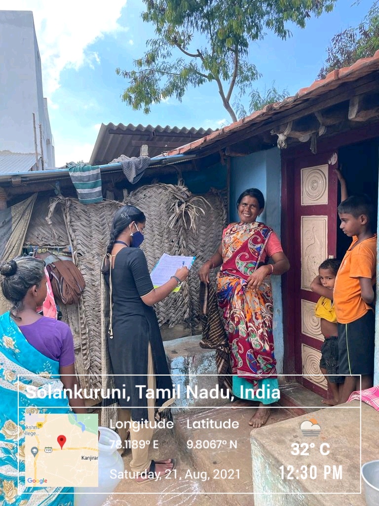 Household Survey at Solankuruni