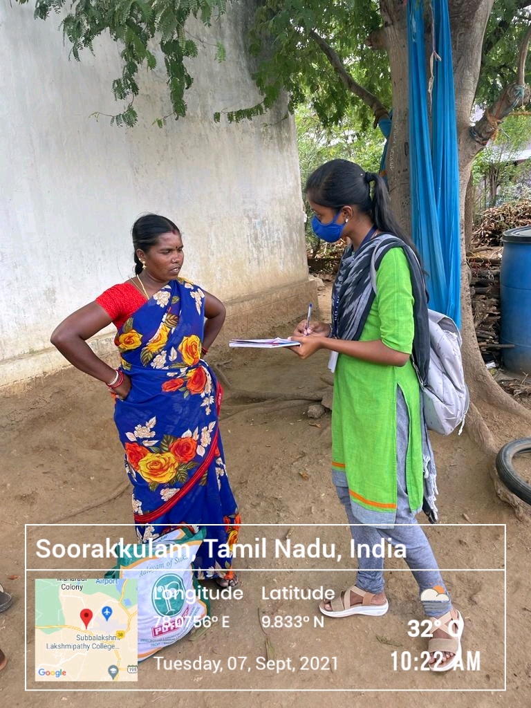 Household Survey at Soorakulam